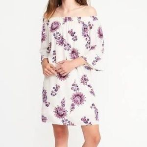 Off the shoulder dress